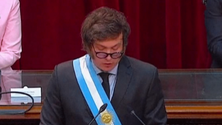 Javier Milei maintains his firm speech before Parliament