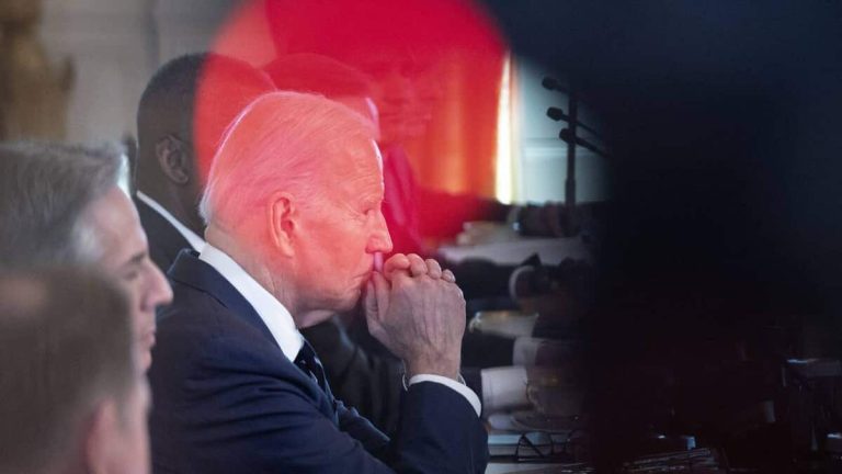 Joe Biden could stumble on his red line