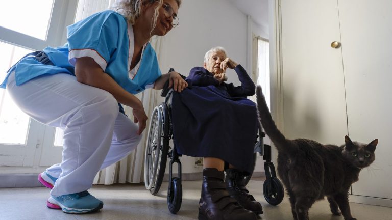 Josette would never have come to a nursing home without Oscar, her little dog