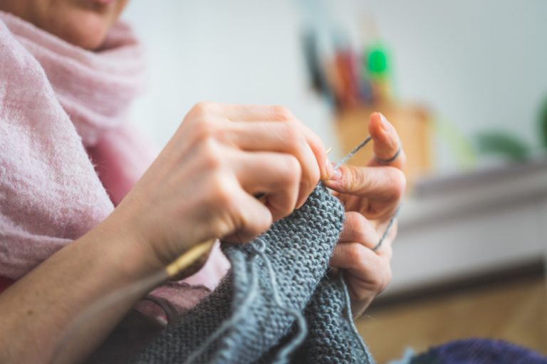 Loose Ends Project |  Knitting for grieving families