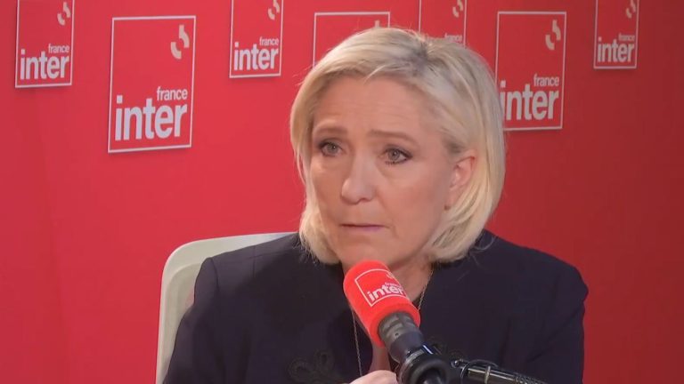 Marine Le Pen denounces “yet another publicity stunt to make people forget absolutely dramatic figures”