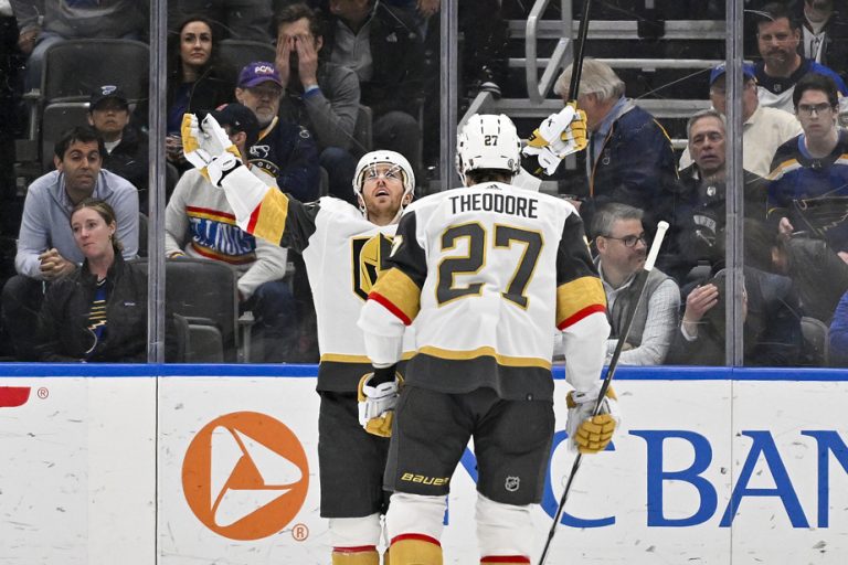 Monday in the NHL |  Jonathan Marchessault decides in overtime against the Blues