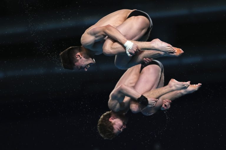 Montreal Diving World Cup |  Nathan Zsombor-Murray and Rylan Wiens finish in 5th place