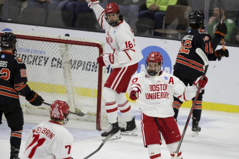 NCAA |  Lane Hutson and the Terriers in the quarter-finals