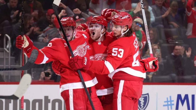 NHL: the Red Wings can breathe