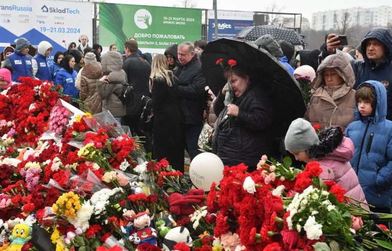 National day of mourning in Russia after the Moscow attack