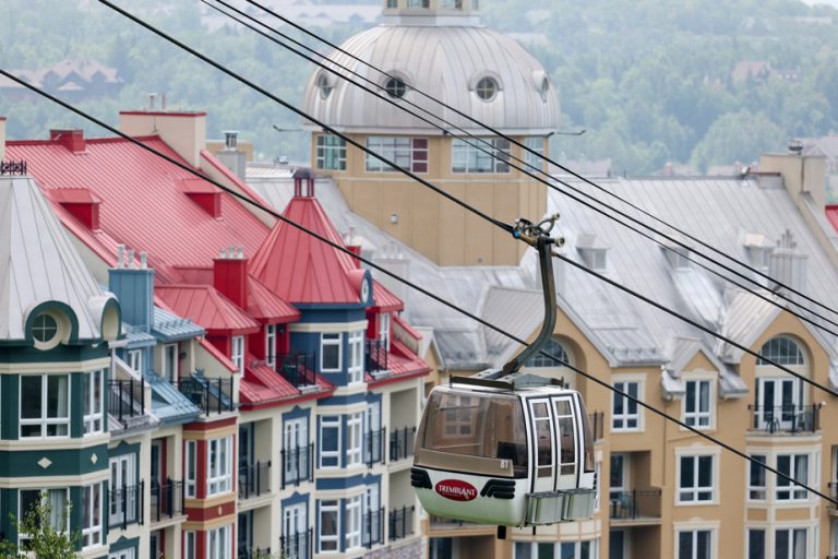 New land connection between the airport and Mont-Tremblant