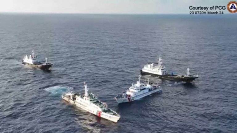 New skirmish between China and the Philippines in the South China Sea leaves three injured