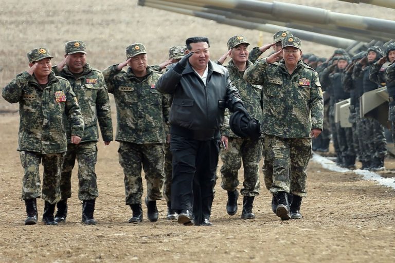 North Korea |  Kim Jong-un unveils and tests new battle tank