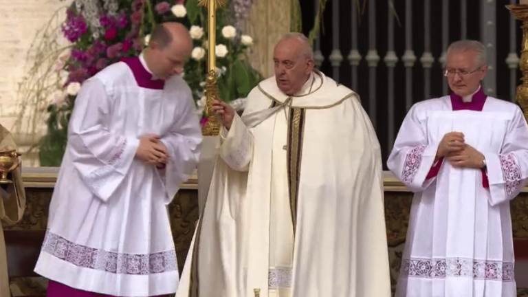 Pope Francis’ Urbi et Orbi blessing at the Vatican