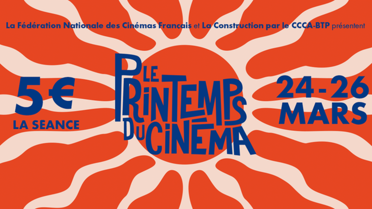 Printemps du cinéma takes place from March 24 to 26