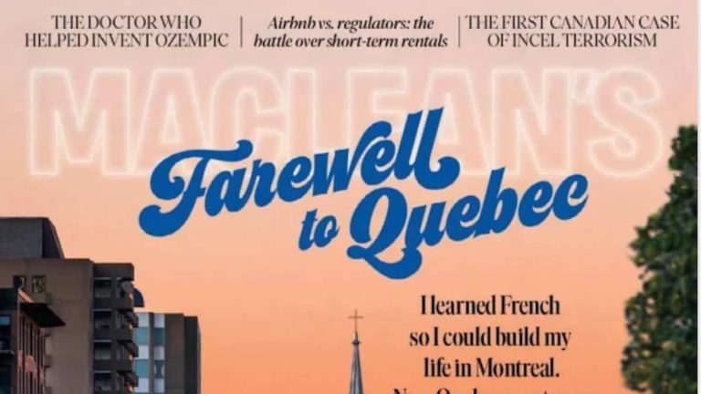 Quebec at war against the Anglos!