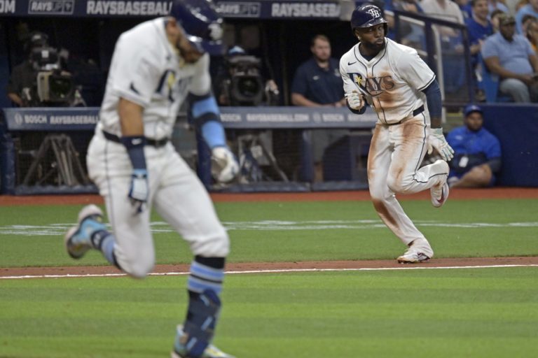 Randy Arozarena scores 3 runs, Rays win 5-1 against Blue Jays