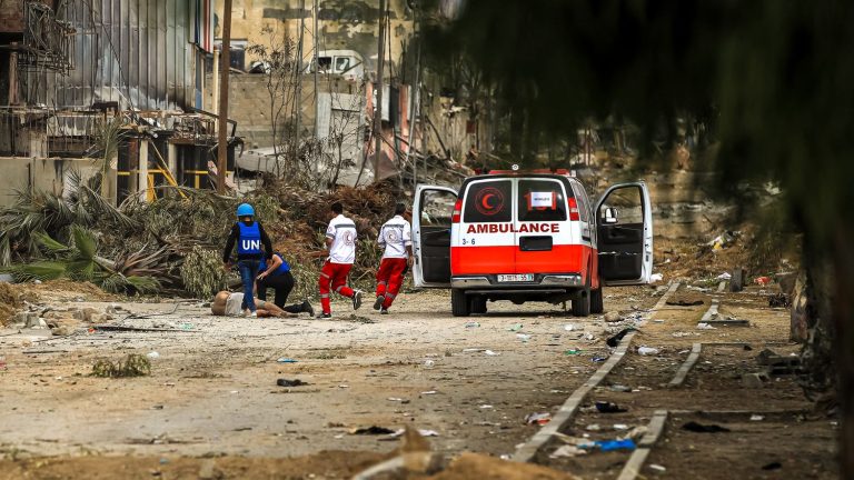 Red Crescent relief worker in Gaza claims torture by Israeli army