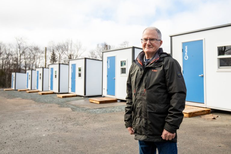 Roaming |  The first neighborhood of prefabricated shelters built in the suburbs of Halifax