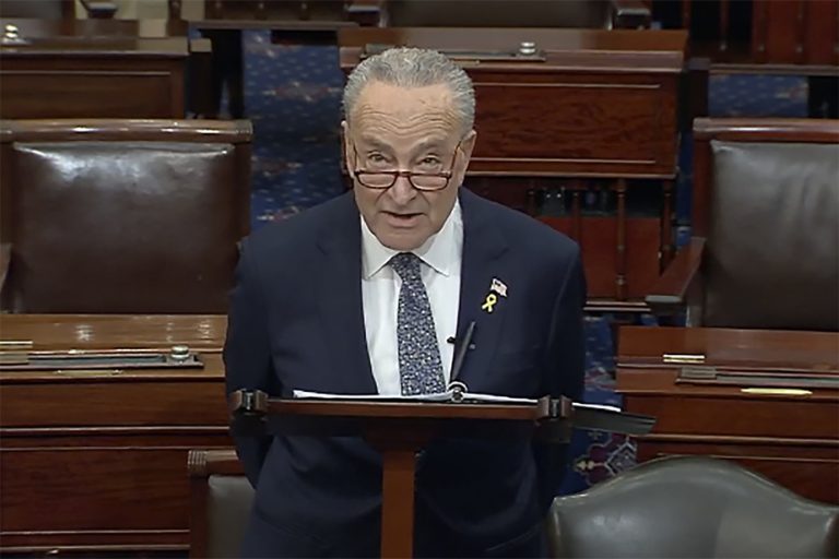 Senate Democratic Leader Chuck Schumer calls for elections in Israel