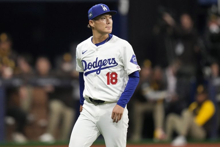 Seoul |  Yoshinobu Yamamoto roughed up in Dodgers’ loss to Padres