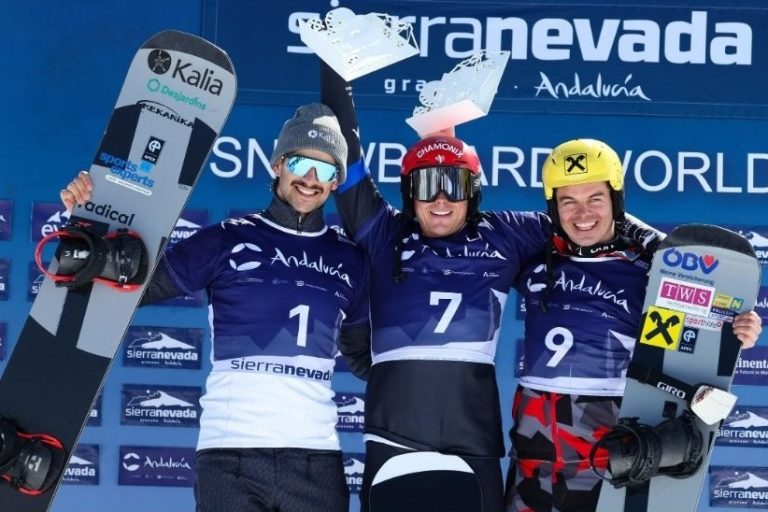 Snowboard Cross World Cup |  Éliot Grondin obtains a seventh consecutive podium