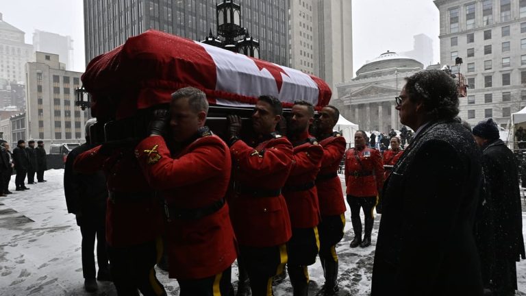 State funeral: citizens brave the cold to salute Brian Mulroney