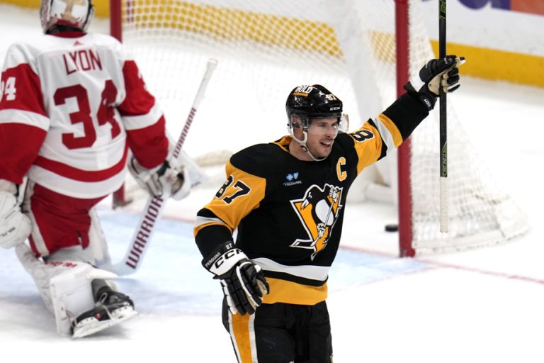 Sunday in the NHL |  Sidney Crosby shines in Penguins’ 6-3 win over Red Wings