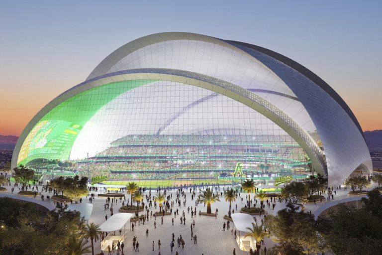 The A’s unveil images of their future stadium in Las Vegas