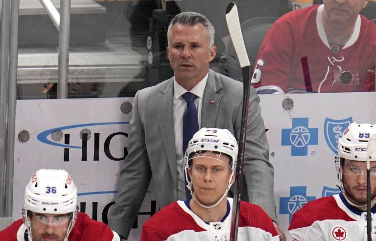 The Canadiens head coach, Martin St-Louis, will be absent for family reasons