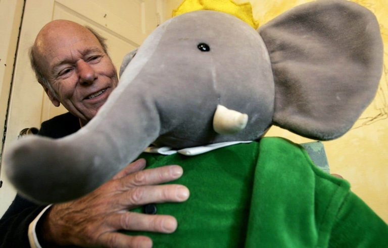 The author of “Babar”, Laurent de Brunhoff, died at the age of 98