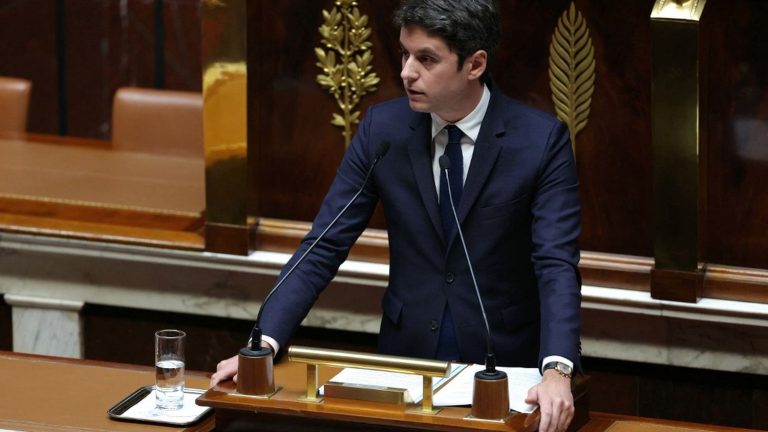 “The success of Ukraine is also in the interest of the French,” declares Gabriel Attal