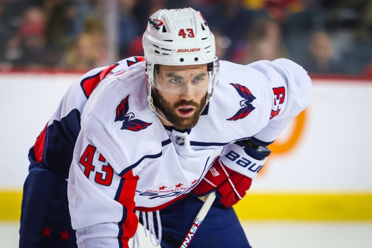 Tom Wilson suspended six games for high stick to Noah Gregor’s face