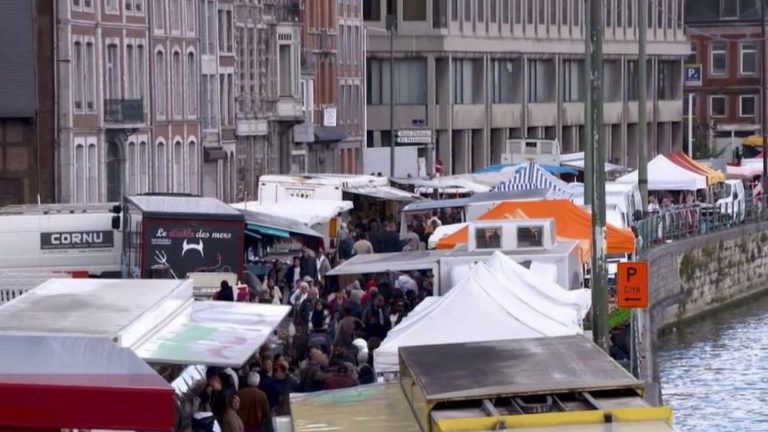 Tourism: in Belgium, the Batte de Liège market has been an institution for more than four centuries