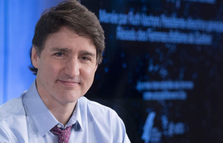 “Two extremely opposing visions” will clash in the next election, says Trudeau