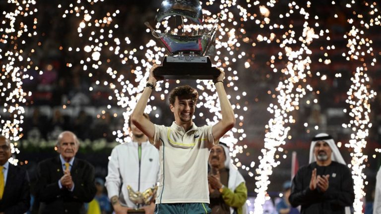 Ugo Humbert wins the Dubai tournament and will be 14th in the world on Monday