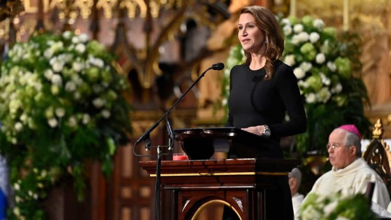 [VIDÉO] State funeral: Caroline Mulroney testifies to her father’s deep “loyalty” to those close to him