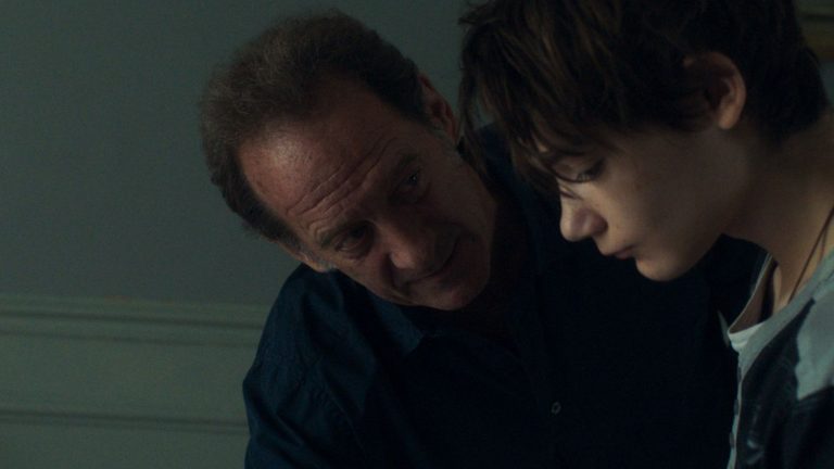 Vincent Lindon as a depressed French teacher saved by a young Roma man