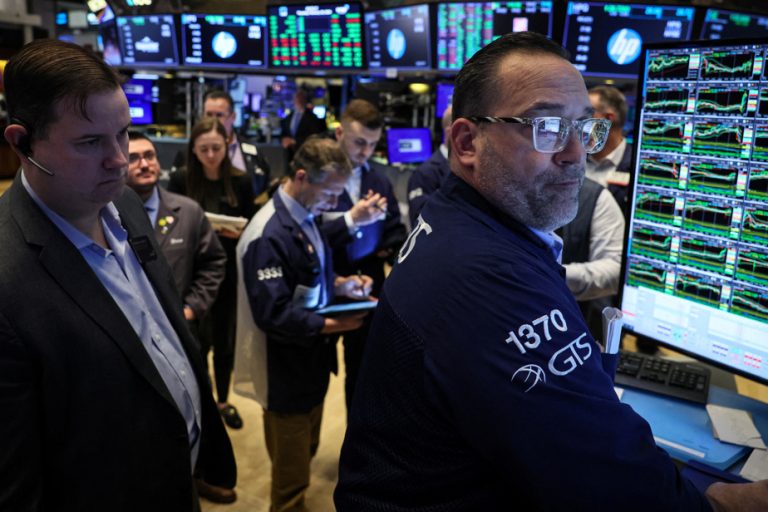 Wall Street down, decline after new records