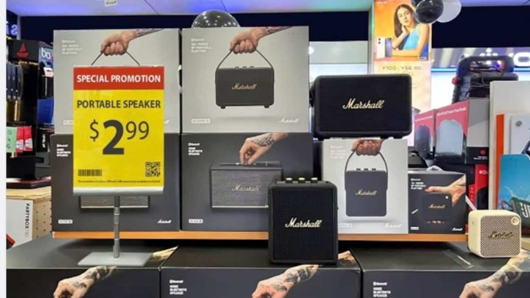 Well-orchestrated scam: speakers worth $530 sold on social networks for $2.99