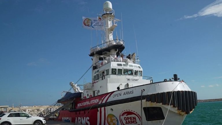 a boat will deliver food and medicine