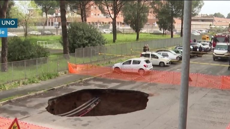 a hole in the heart of Rome