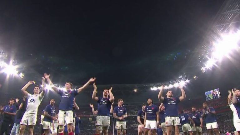 a memorable evening for the XV of France