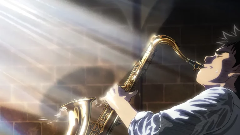 adapted from a manga, an anime celebrates jazz through a superb musical score