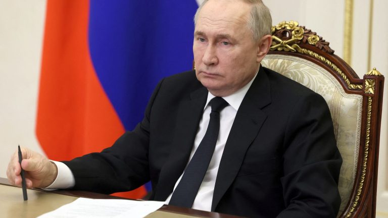 after the attack in Moscow, Vladimir Putin continues to point the finger at Ukraine