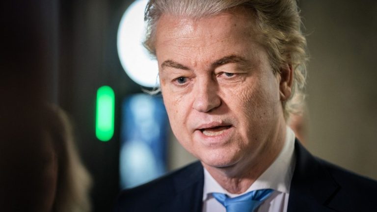 far-right leader Geert Wilders announces he will not be prime minister