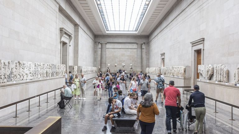 in London, the British Museum is not experiencing the crisis