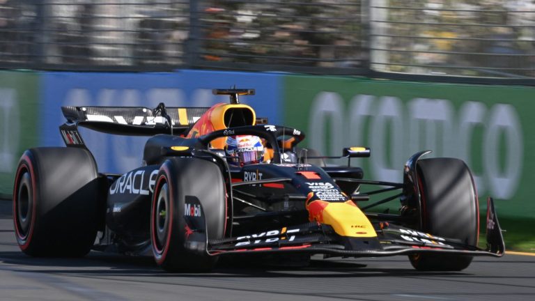 in difficulty in Melbourne, Max Verstappen still takes pole position for the Australian GP