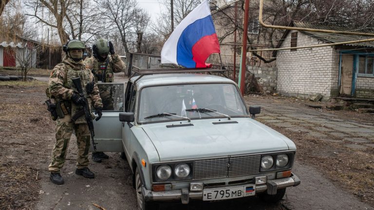 in occupied areas, Ukrainians are “invited” to vote for the Russian presidential election