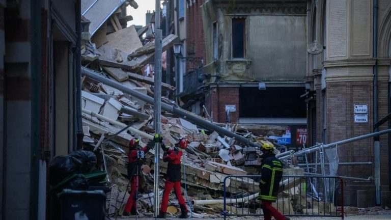 ongoing research in a building that has already been evacuated