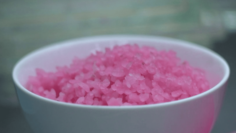 researchers create protein-enriched pink rice to replace meat