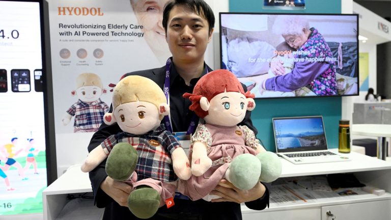 smart dolls to keep isolated seniors company while monitoring their health