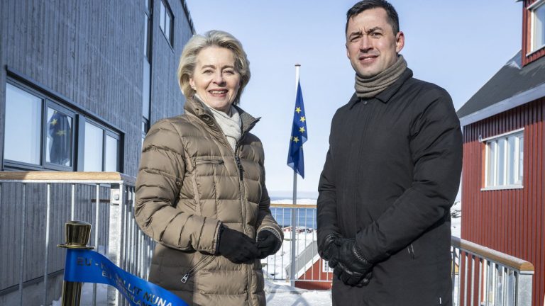 the President of the European Commission in Greenland