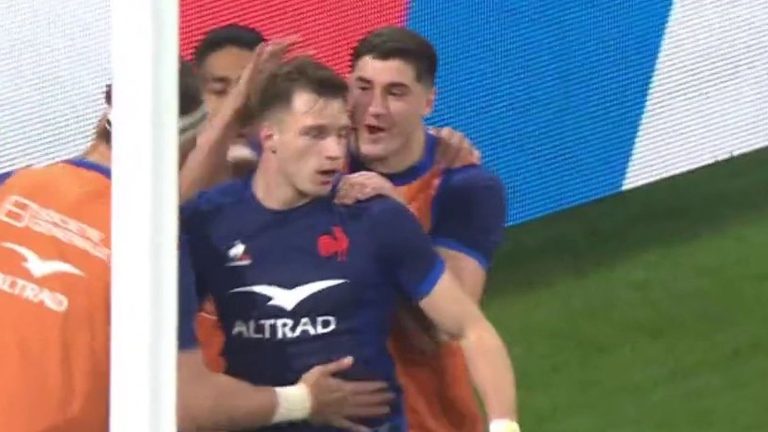 the XV of France beats England to the wire